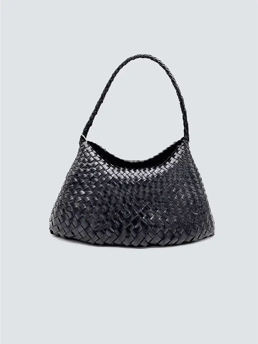 Borsa a Spalla Compatta Santa Maria Mini Nero