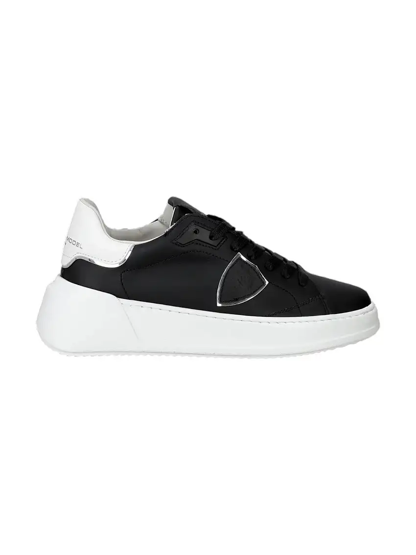 PHILIPPE MODEL Women's Sneaker Tres temple low woman BJLD V005 Black