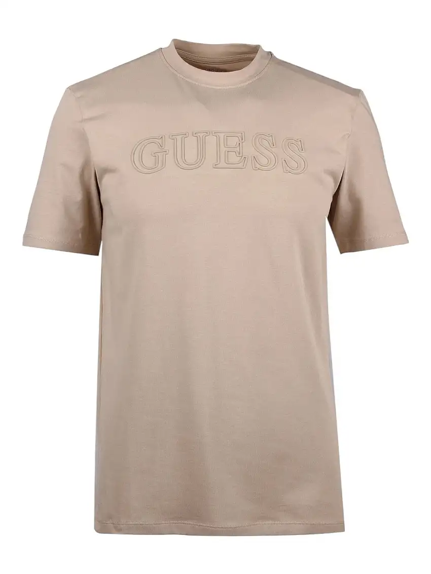 GUESS SPORT Men's T-shirt SS ALPHY T-SHIRT Z2YI11 J1314 G1CA Beige