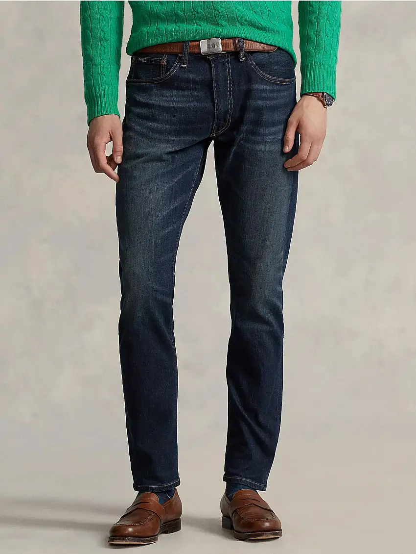 Jeans Slim Sullivan Lvaggio Blu Scuro