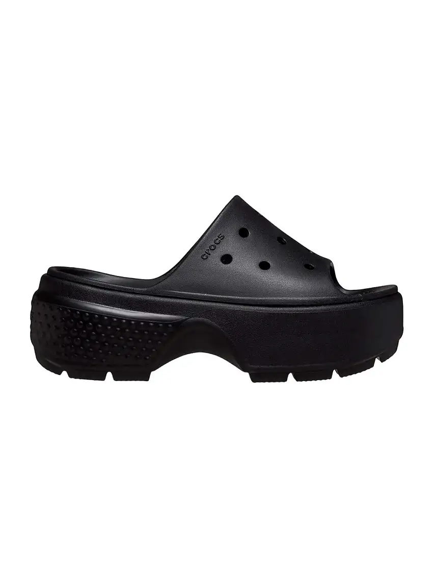 CROCS Women's Slipper Stomp Slide W 209346 001 Black