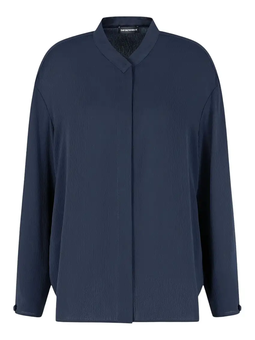 EMPORIO ARMANI Women's Shirt EW000863 AF12521 UB081 Blue