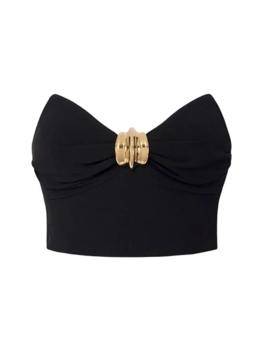 ELISABETTA FRANCHI Women's Top TO01851E2-110 Black