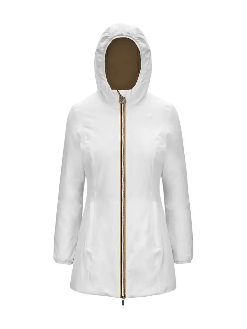 K-WAY Women's Jacket DENISE ST WARM DOUBLE K6128UW ASI White
