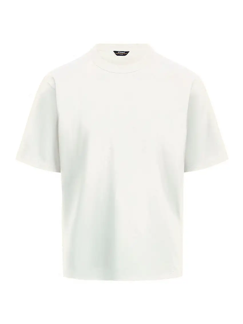 K-WAY Men's T-shirt FANTOME ICE COTTON K5135HW 001 White