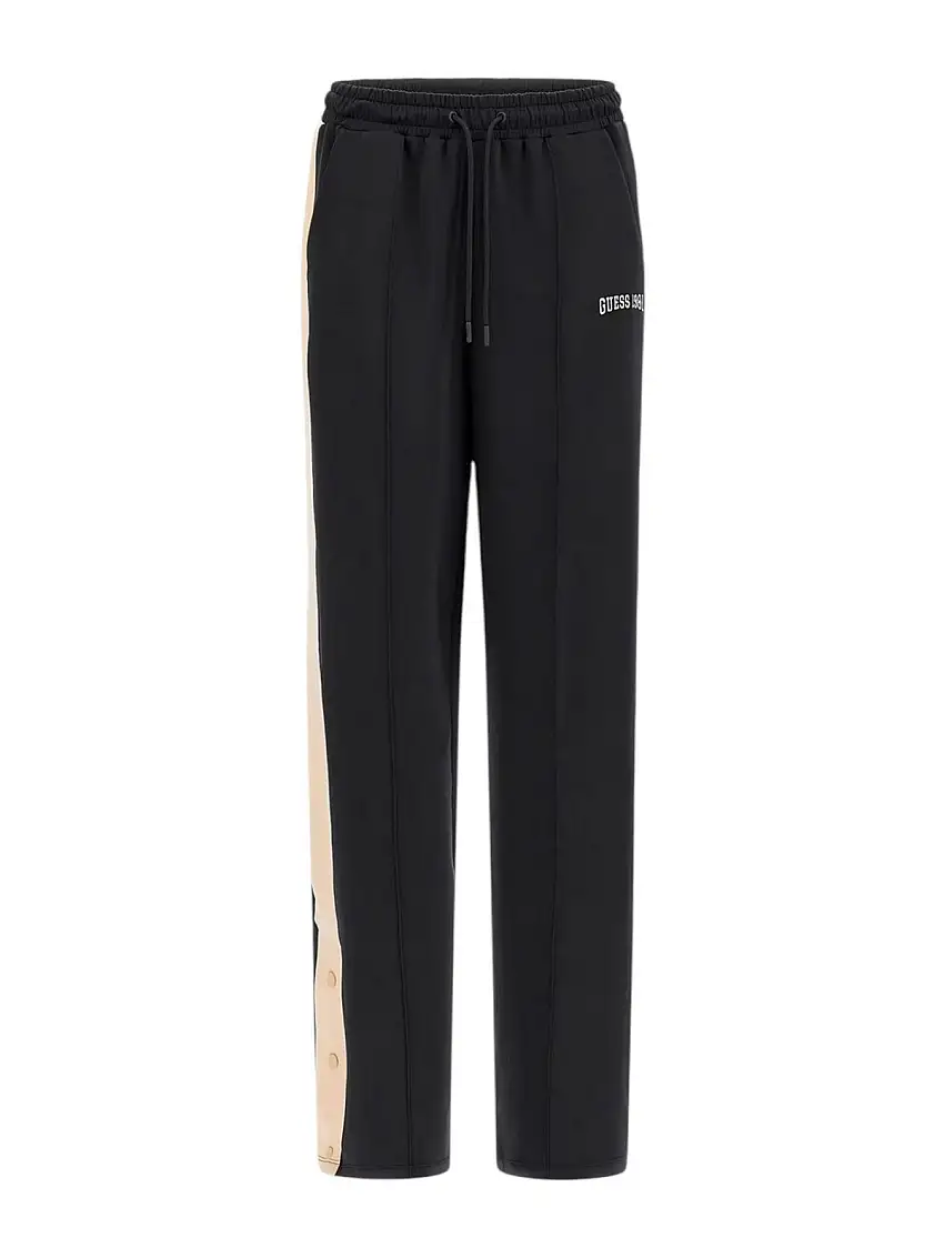 GUESS SPORT Women's Trousers SUZANNE STRAIGHT LEG V5RB00 KCO72 G1I9 Black