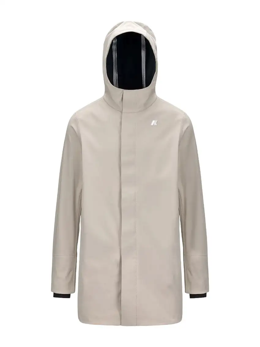 K-WAY Men's Marlyn Bonded Jacket K7126UW ATC Beige