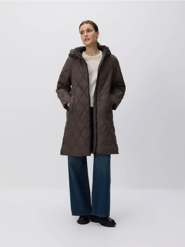 Cappotto trapuntato Colore antracite