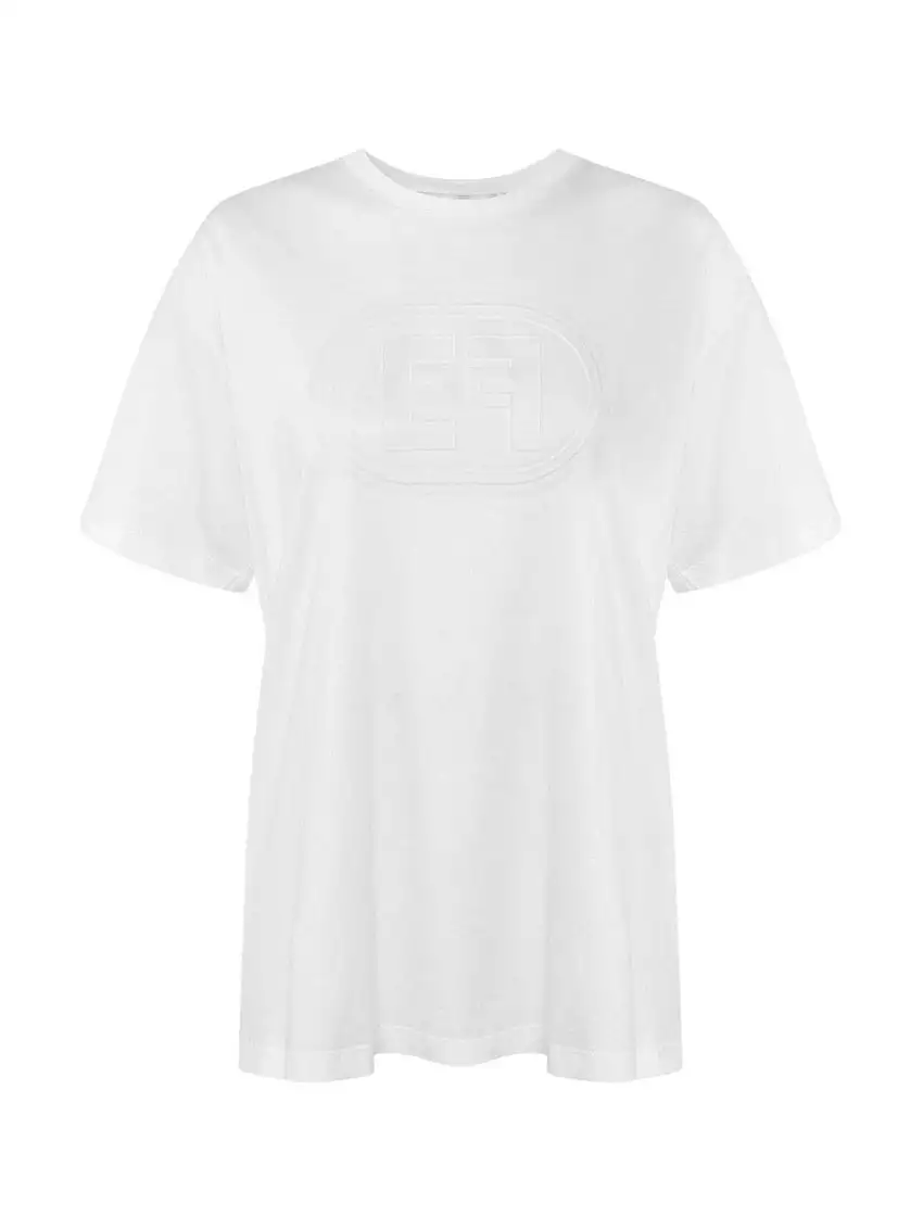 ELISABETTA FRANCHI Women's T-shirt MA60N51E2-270 White