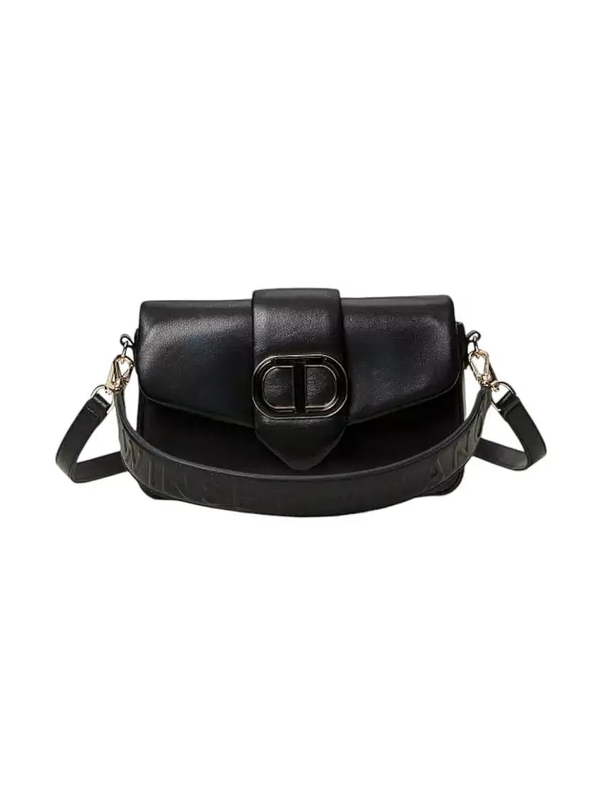TWINSET Women's Bag AMIE SOFT LEATHER 242TD8010 00006 Black