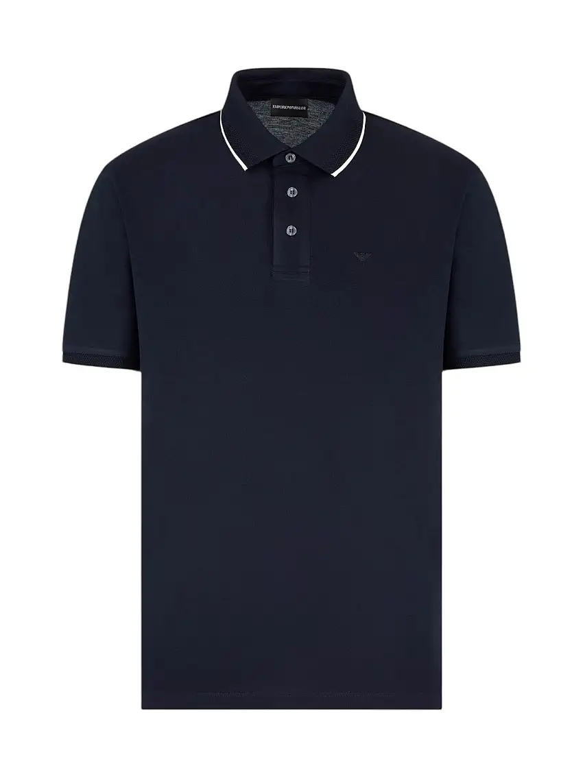 EMPORIO ARMANI Men's Polo Shirt EM000858 AF12955 UB118 Blue