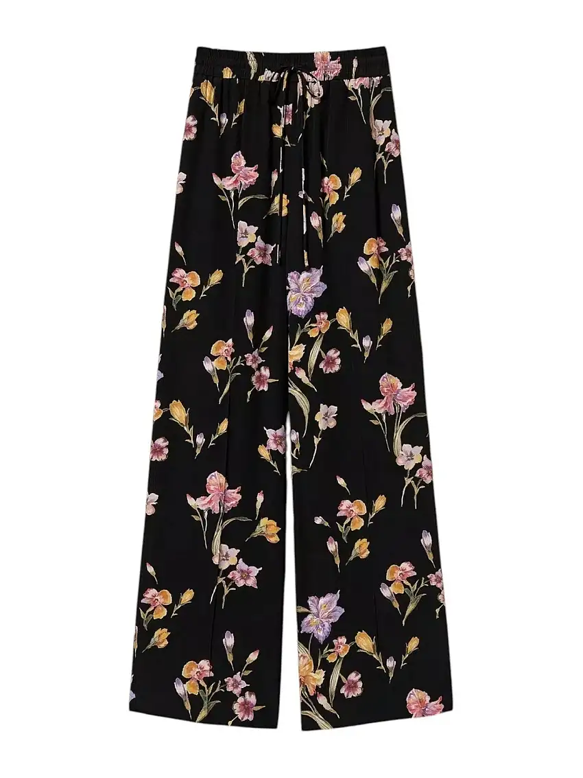 TWINSET Women's Trousers 251TP2776 12328 Black