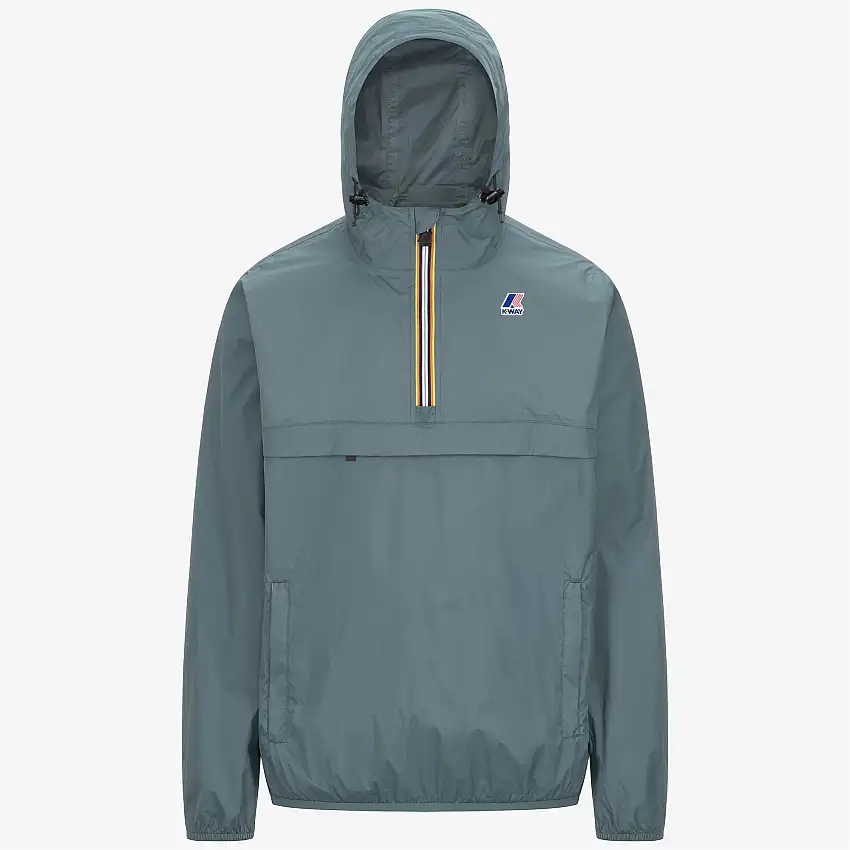 Giacca Unisex Ripiegabile Resistente alle Intemperie Blu Iron