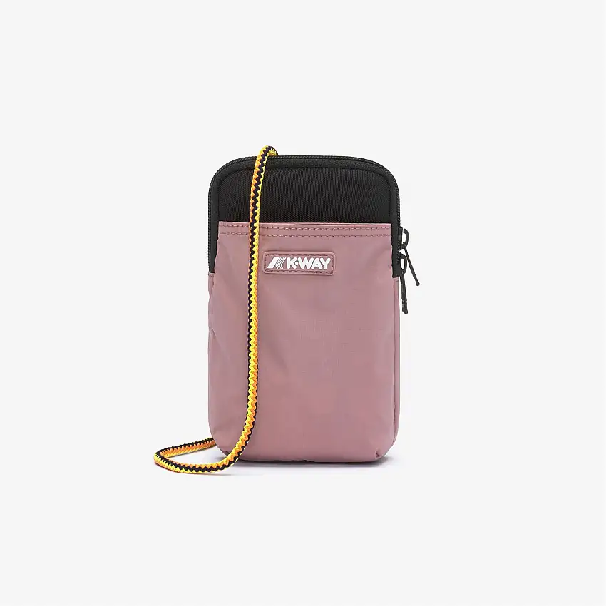 Supporto per telefono unisex color marrone rosa con caratteristiche impermeabili