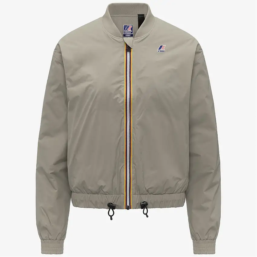 Giacca corta impermeabile da donna Green Oak con imbottitura PrimaLoft