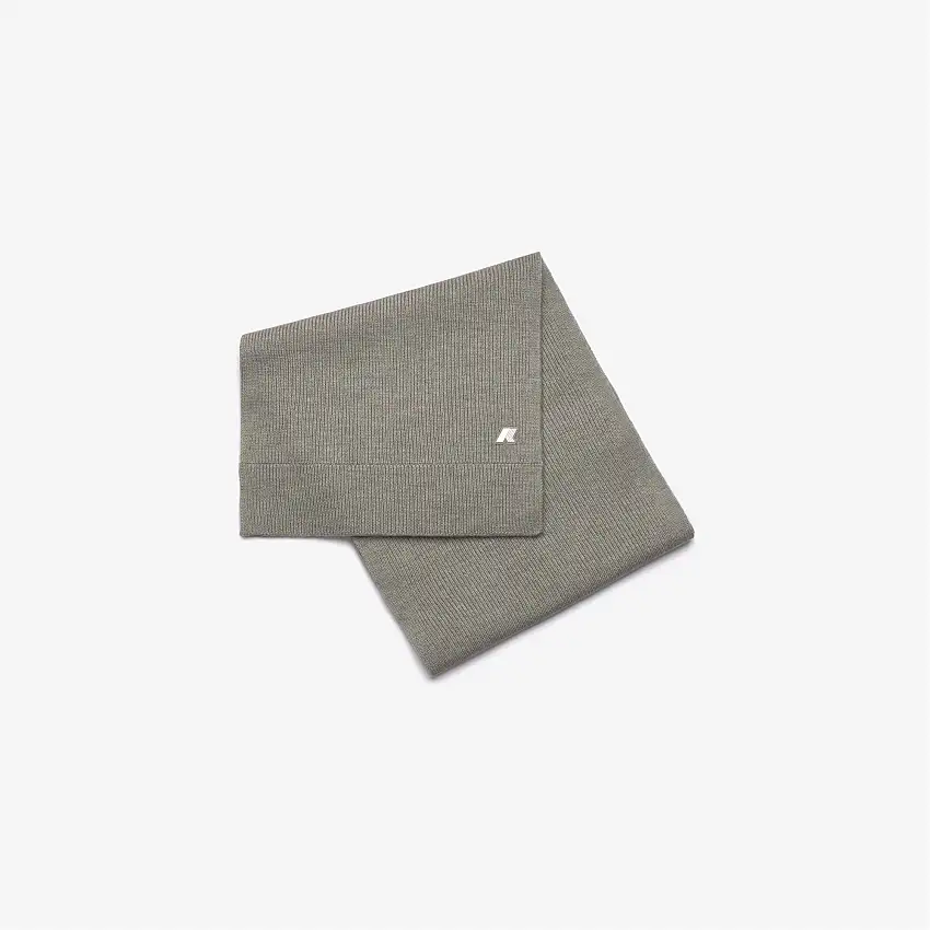 Sciarpa unisex in lana color quercia verde per il calore invernale