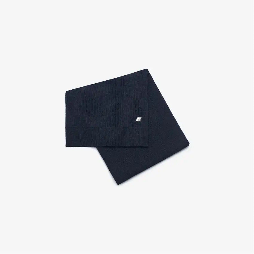 Sciarpa unisex in lana blu avio per il freddo