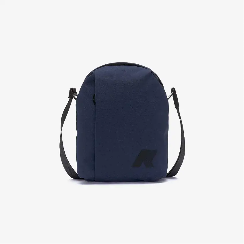 Borsa a tracolla versatile unisex in nylon blu