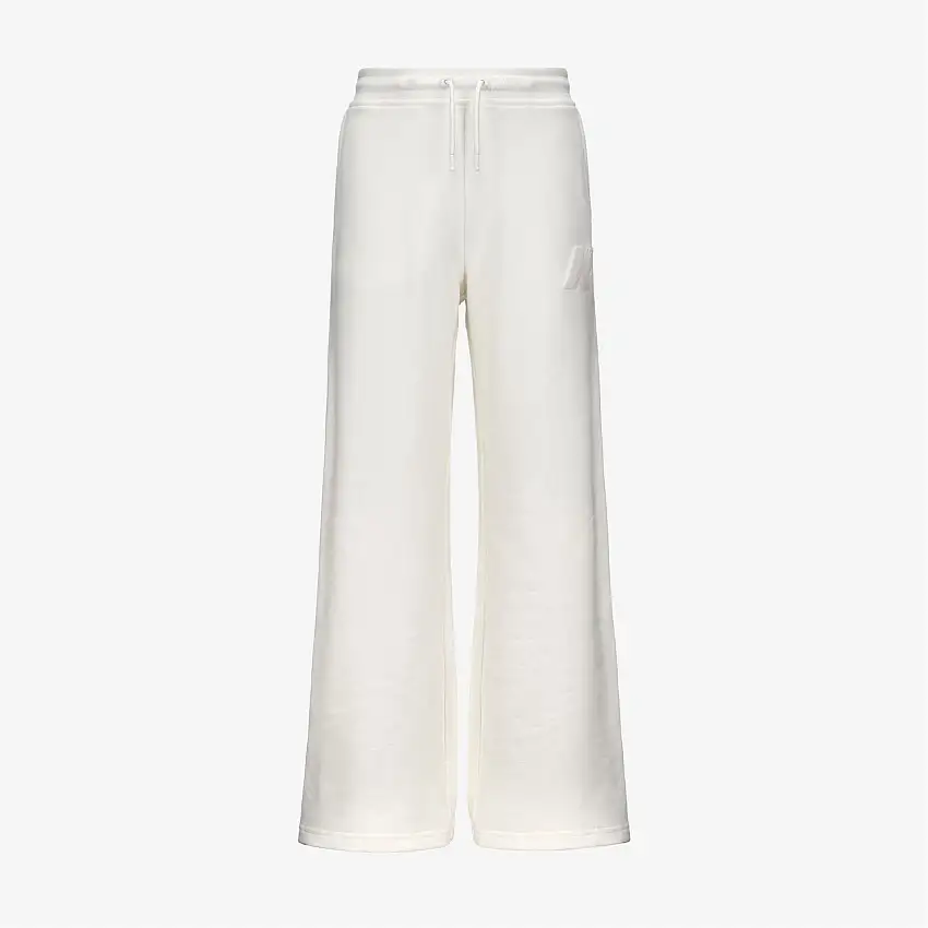 Pantaloni sportivi bianchi da bambina in cotone