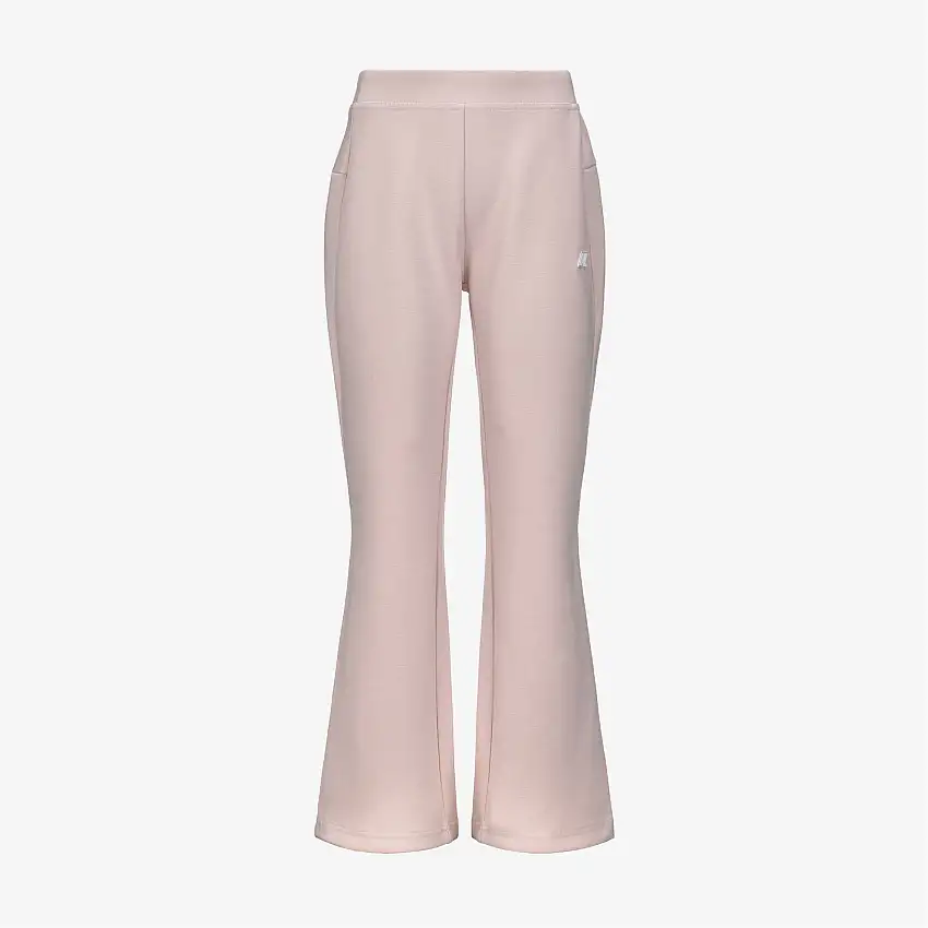 Pantaloni sportivi leggeri grigi da bambina per autunno e inverno