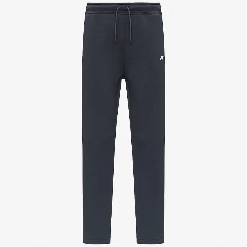 Pantaloni sportivi K-Way da uomo blu con elastico in vita
