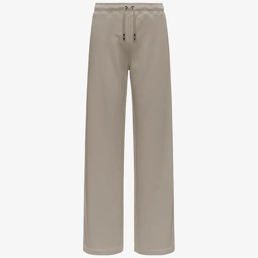 Pantaloni della tuta palazzo da donna in quercia verde per sport leggeri e tempo libero