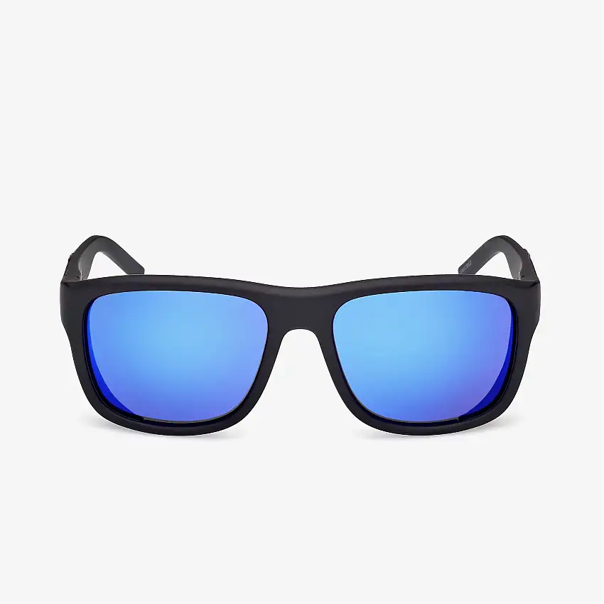 Occhiali da sole sportivi rettangolari unisex grigi con logo K-Way