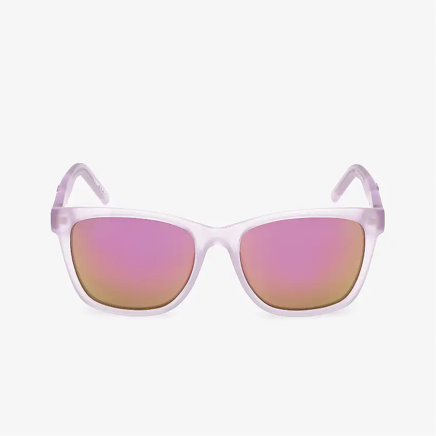 Occhiali da sole sportivi rettangolari da donna viola