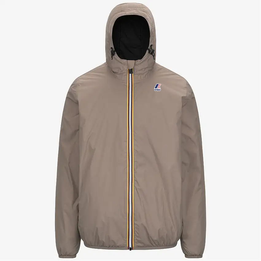 Giacca calda unisex beige con isolamento PrimaLoft