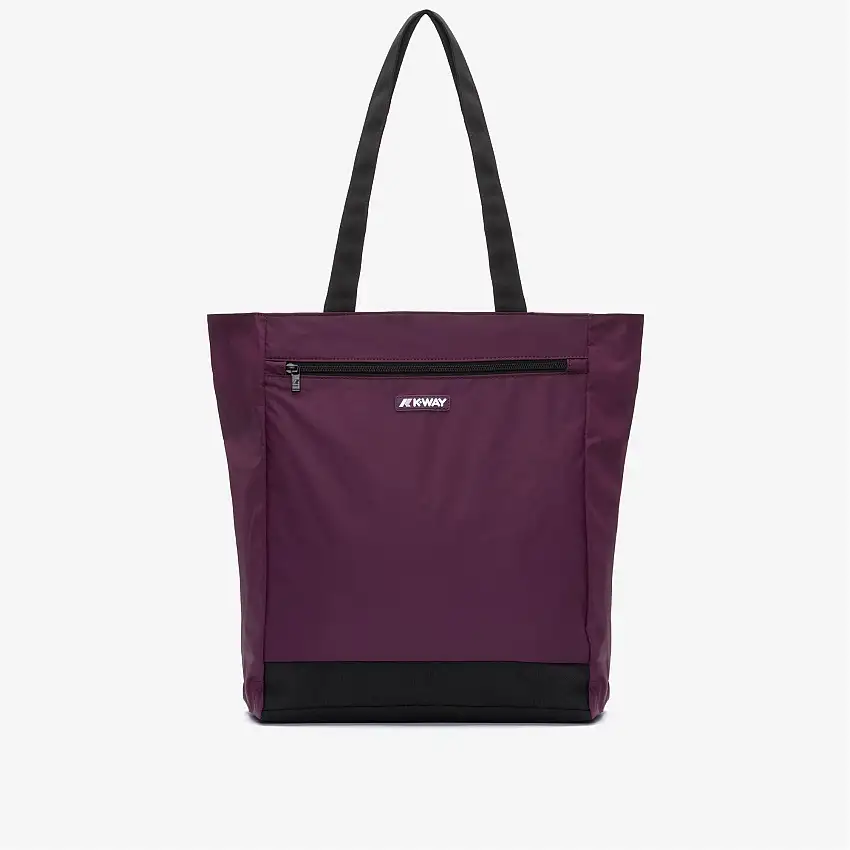 Borsa da Shopping Impermeabile Unisex Viola per Viaggi e Tempo Libero