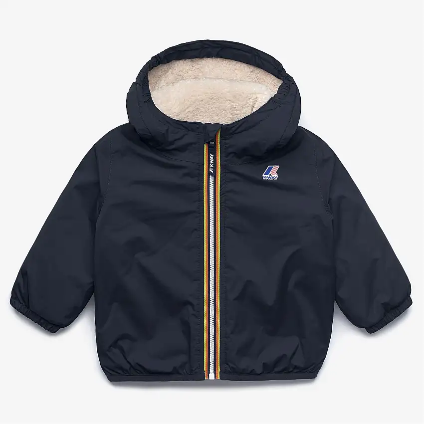 Giacca invernale impermeabile e isolante unisex blu per bambini