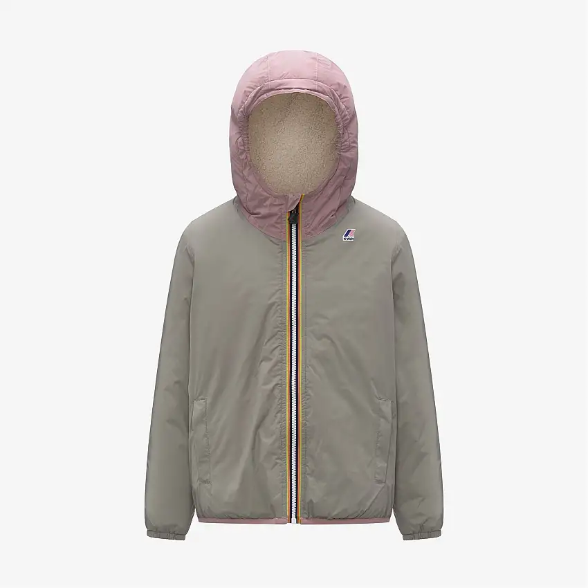 Giacca impermeabile unisex per bambini di mezza stagione Green Oak