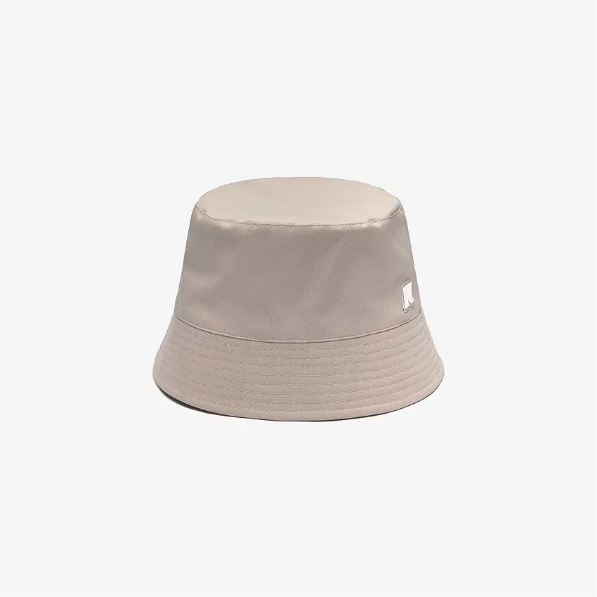 Cappello invernale unisex beige con imbottitura