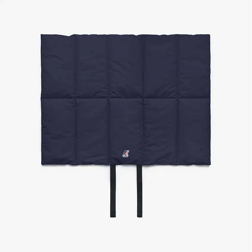 Coperta da viaggio unisex per cani blu scuro con imbottitura