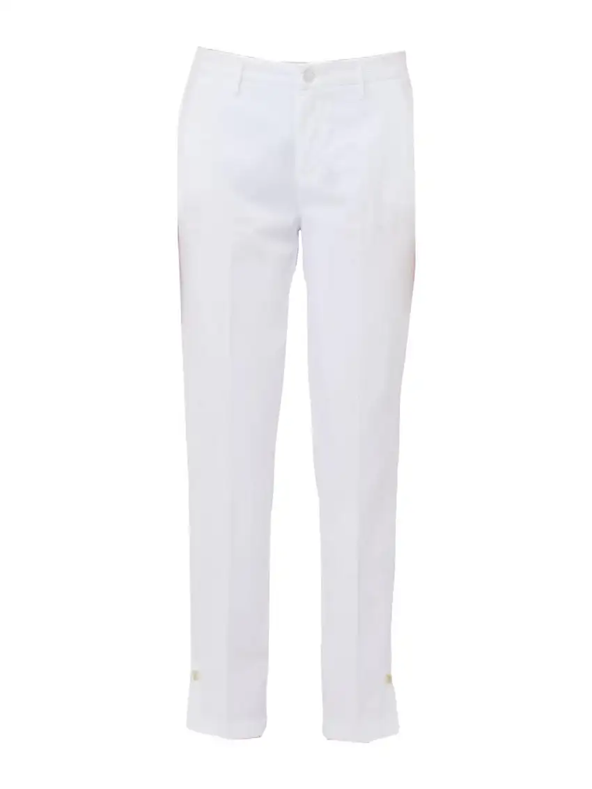LIU JO WHITE Women's Trousers WA5449T4810 11111 OPTIC WHITE
