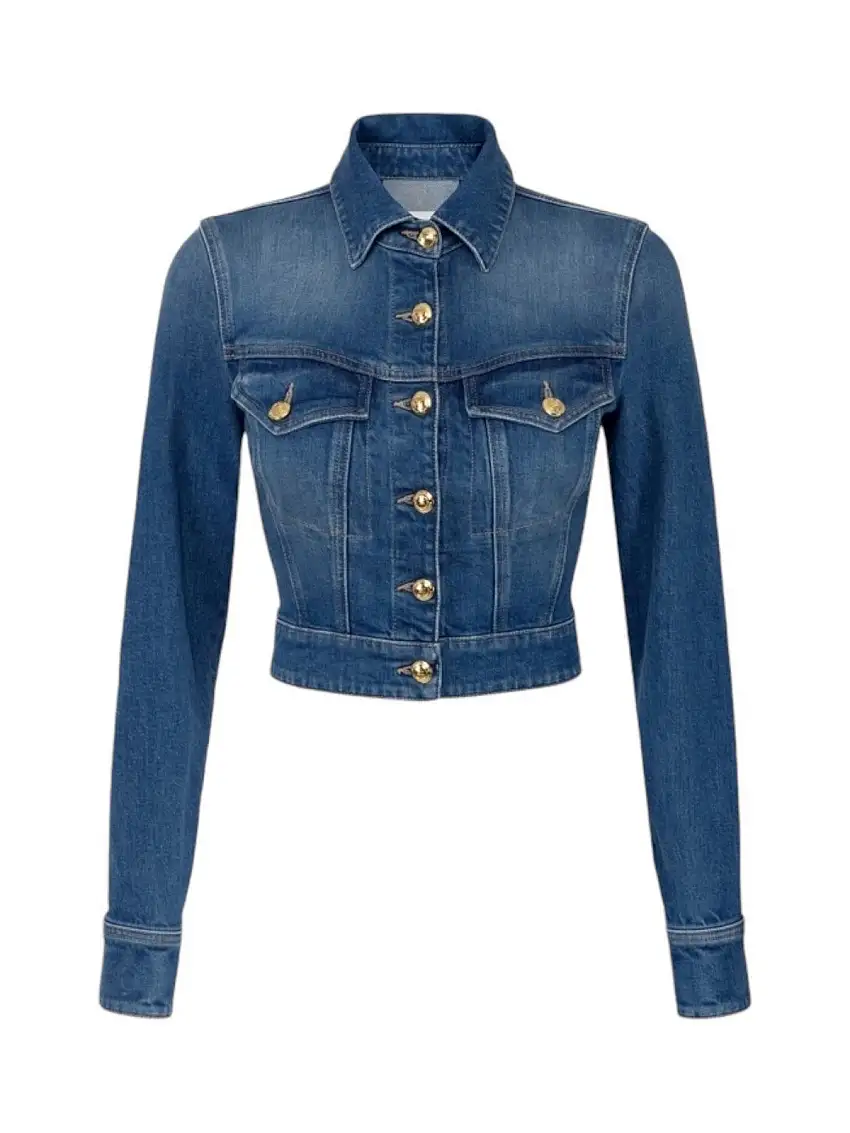 ELISABETTA FRANCHI Women's Jacket BJ37I51E2-139 Blue