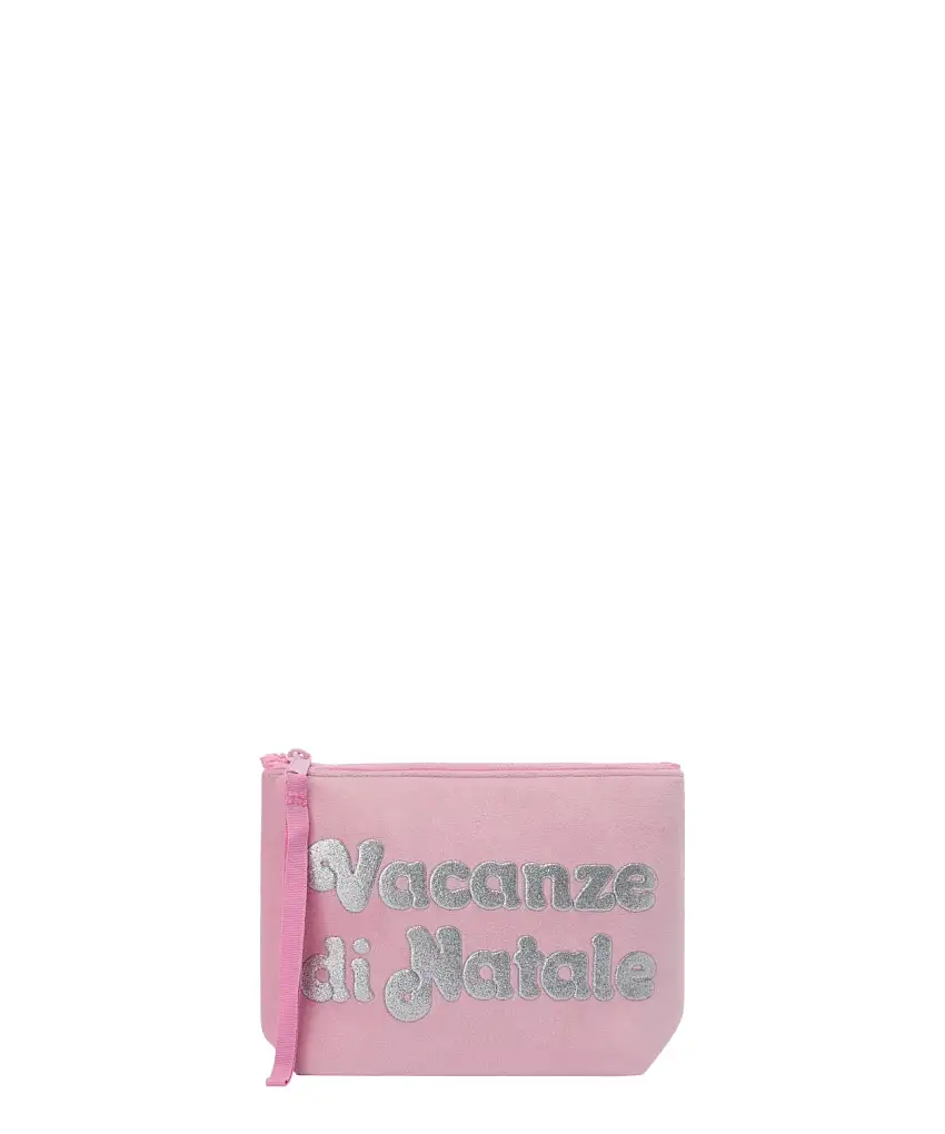 Mc2 Saint Barth Pochette Aline effetto lana rosa “Vacanze di Natale” – Special Edition | Vittorio Citro - Dal 1920