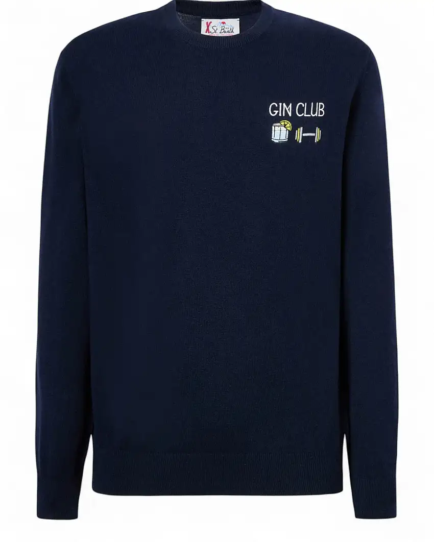 Maglione Heron Light Ricamo GIN CLUB - MC2 Saint Barth
