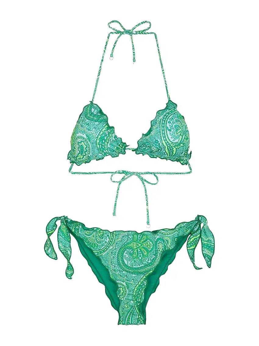 F**K Women's Swimsuit FK24-1340X12 Green