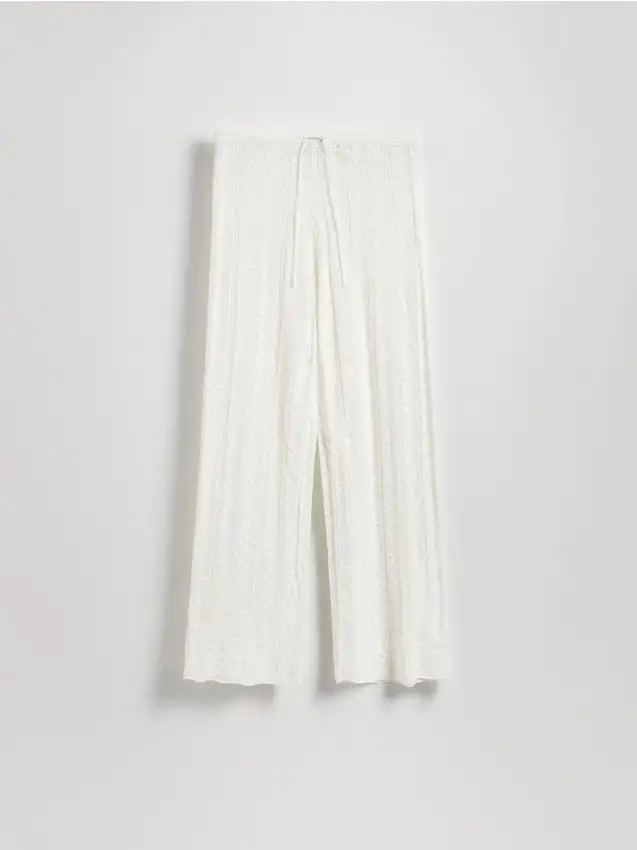 Pantaloni in jersey misto viscosa Colore nude