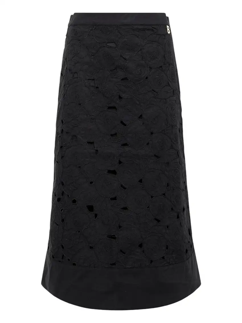 BLUGIRL Women's Skirt RA5212TS246 22222 Black