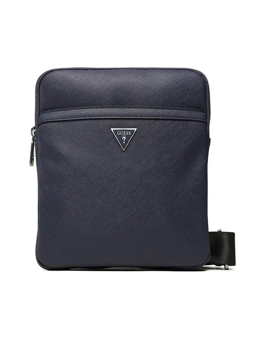 GUESS Men's Shoulder Bag MILANO CROSSBODY FLAT HMECSA P3123 DBU Blue