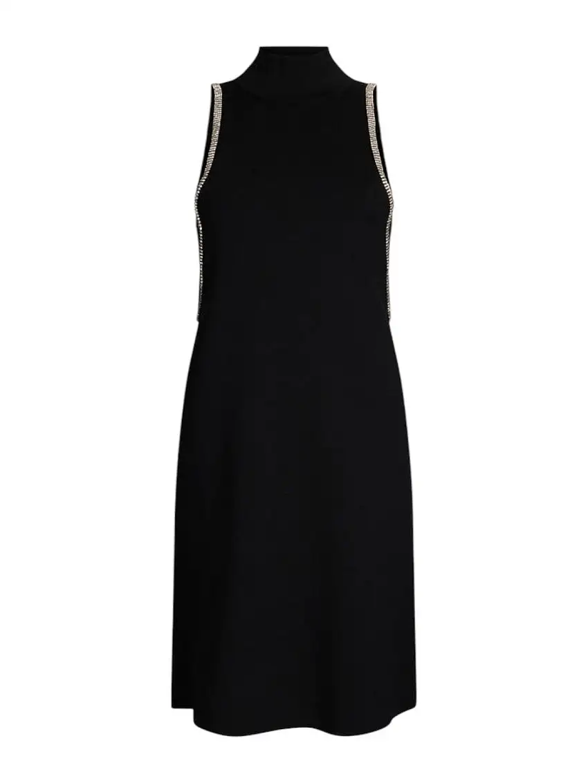 LIU JO WHITE Women's Dress WA5040MS55N 22222 Black