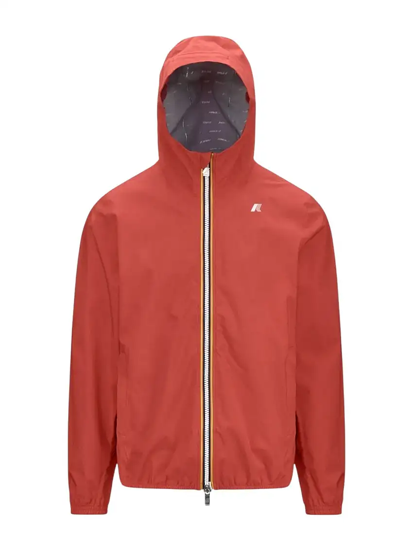 K-WAY Men's Stretch Dot Jacket Jacket K5127QW 703 Red