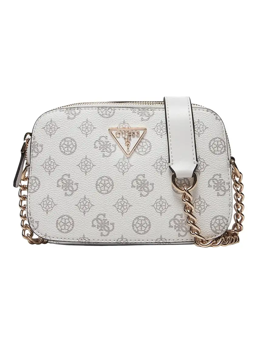 GUESS Women's Bag NOELLE CROSSBODY CAMERA HWPG78 79140 WLO White