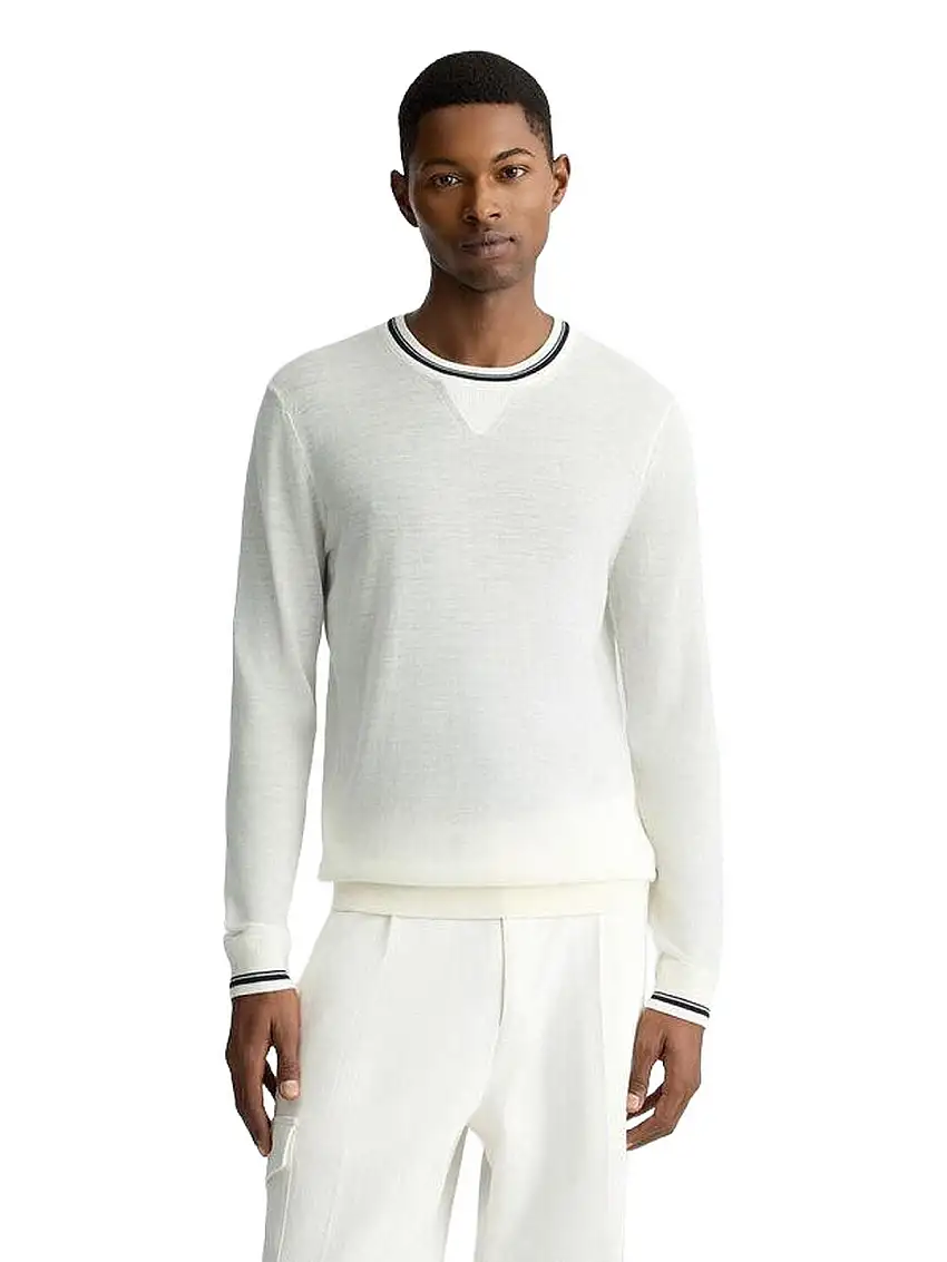 LIU JO UOMO Men's Long Sleeve Shirts - Shirt - White