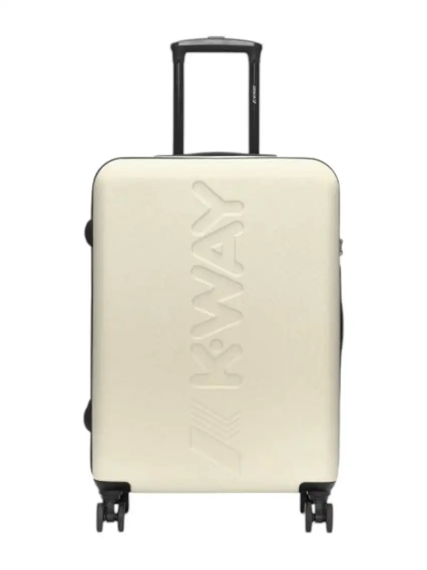 K-WAY Men's Suitcases and Trolleys TROLLEY MEDIUM K11417W L35 Beige