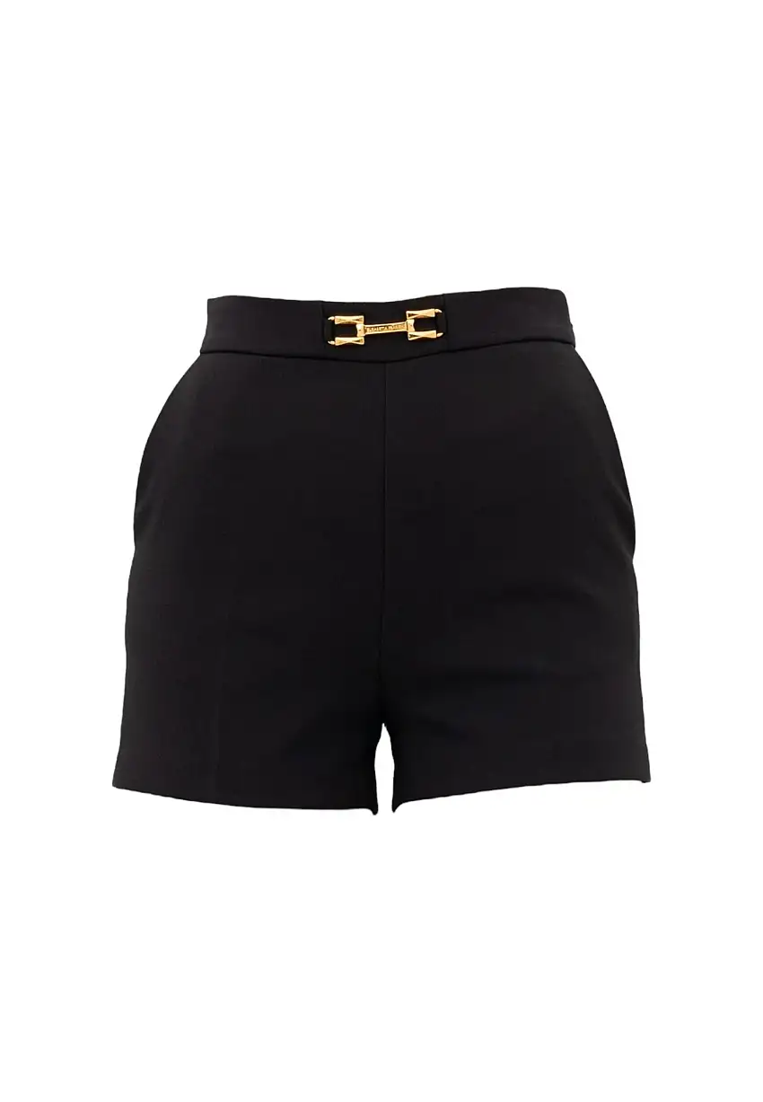 ELISABETTA FRANCHI Women's Shorts SH00751E2-110 Black