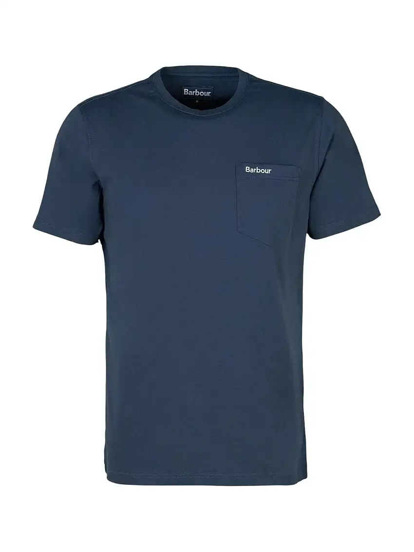 BARBOUR Men's T-shirt MTS1114 NY91 Blue