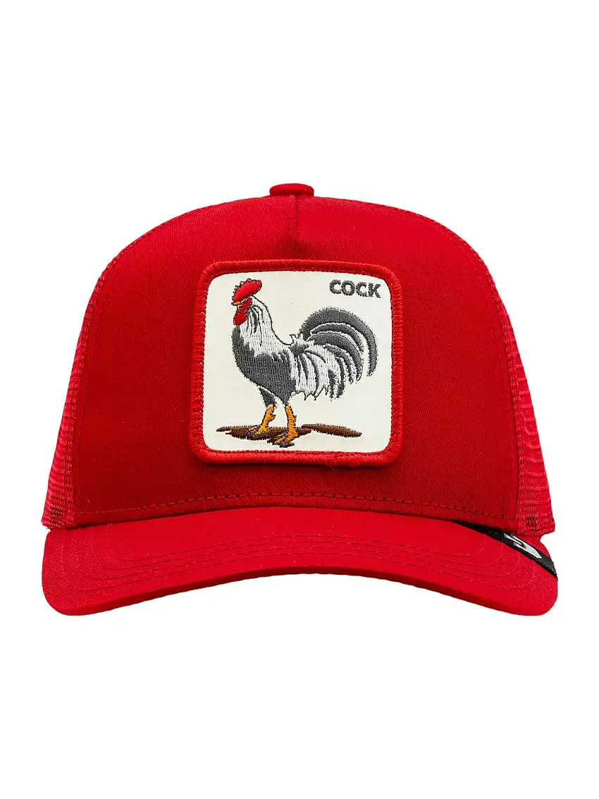 GOORIN BROS Men's Hat Rooster truckin 101-0996-RED Red